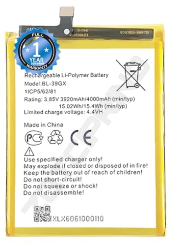 Image of Original BL-39GX Battery for Infinix Hot S3 X573 / X573B Hot 6 pro & X608 Battery with 1 Year Warranty**** (R289)