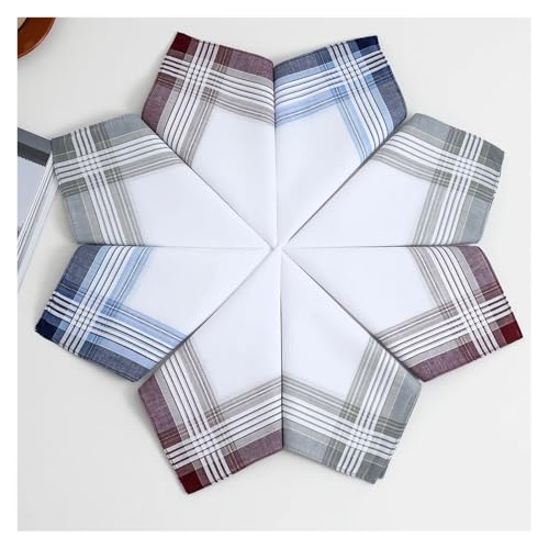 Pañuelos algodón hombre ideales para regalar en estuche de doce piezas 2