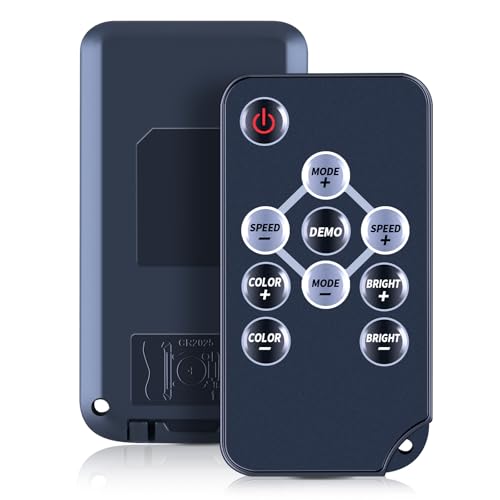 New Replacement Remote Control Compatible for Boss Audio ATV8BRGB MRGB65 MPWT60RGB B6RGB B62RGB B40RGB BRT36RGB UTV4BRGB Marine Boat Amplified RGB LED Light Speaker