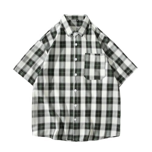 Chemise à manches courtes homme style décontracté pour les vacances d'été et sorties en terrasse