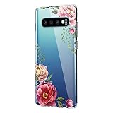 💎 Slim Stoßfest Anti-Fingerabdruck für Samsung Galaxy S10e/S10/S10+ Schutzhülle glitzer silikon Das handyhüllen besteht aus thermoplastischem Polyurethan (TPU) und IMD-Technologie (In-Mould-Decoration) schutzhülle erhalten hohen Druck im Ereignis und verblassen nie.