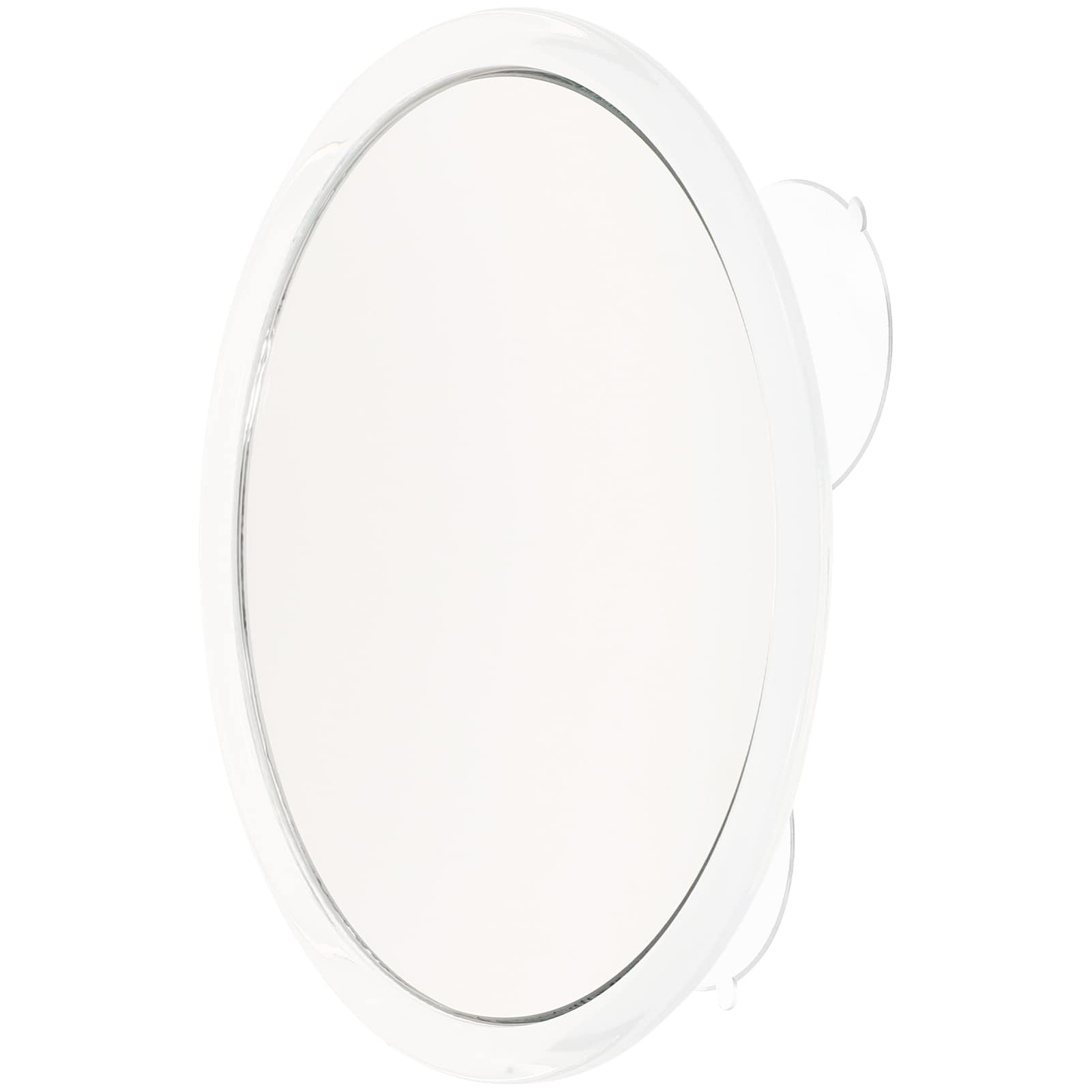 Miroir perforatrice de bureau pour fille en acrylique blanc