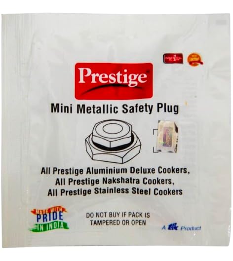 safety valve for prestige Deluxe aluminium and stainless steel cookers 5pcs