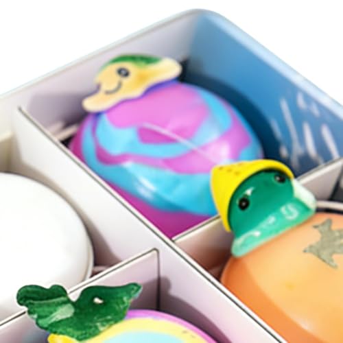 Burbujas de baño para niños efervescentes con figuras coleccionables de mar 5