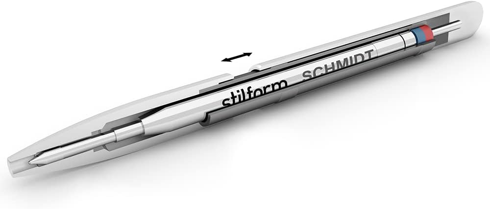 Ballpoint Pen - Precision Milled Aluminum with Magnetic Closure Mechanism and Superior Schmidt Refill - Award Winning Design (Warp Black)