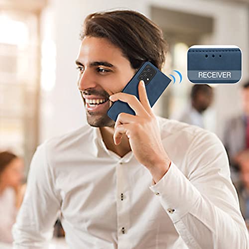 FYY Capa para Samsung Galaxy A52 4G/5G, carteira de couro sintético de alta qualidade, capa protetor