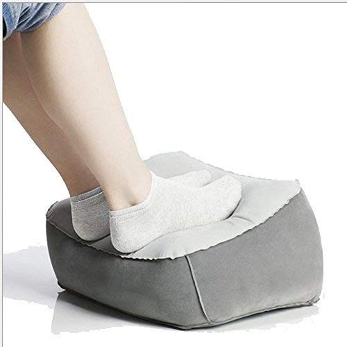 mart Inflatable Travel Foot Rest Pillow Helps Reduce DVT Risk on Flights