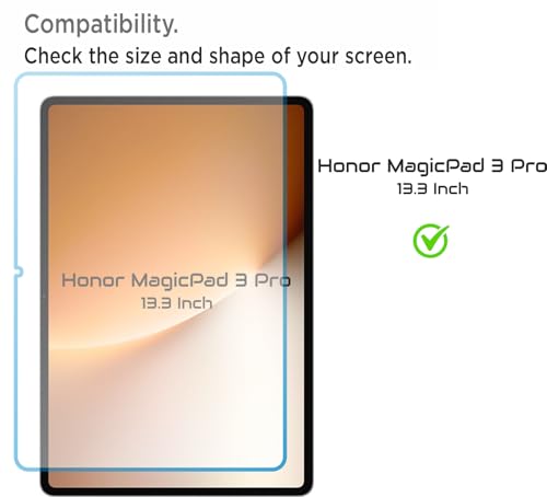 Image of Privacy Anti Peep Matte Screen Guard Compatible With Honor MagicPad 3 Pro Anti Spy Blue Light Block Screenguard Not a Tempered Glass Screen Protector