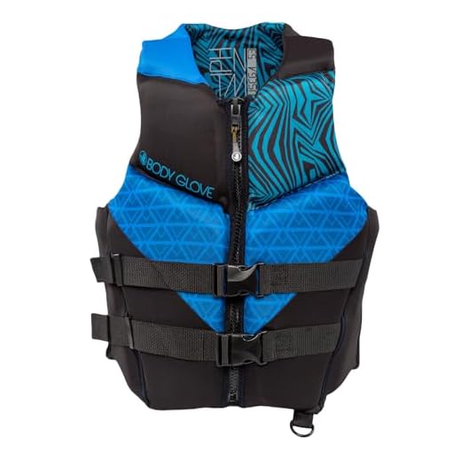Body Glove Men’s Phantom USCGA Life Jacket PFD-BLU/AQU2-2XL
