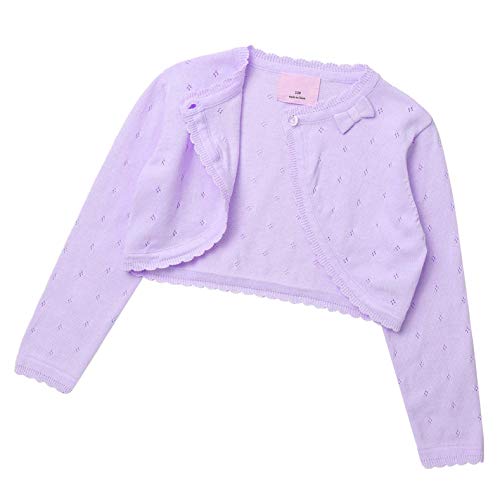 Choomomo Kids Girls Knitted Sweater Cropped Coat Long Sleeve Single Button Closure Dressy Cardigan Jacket3