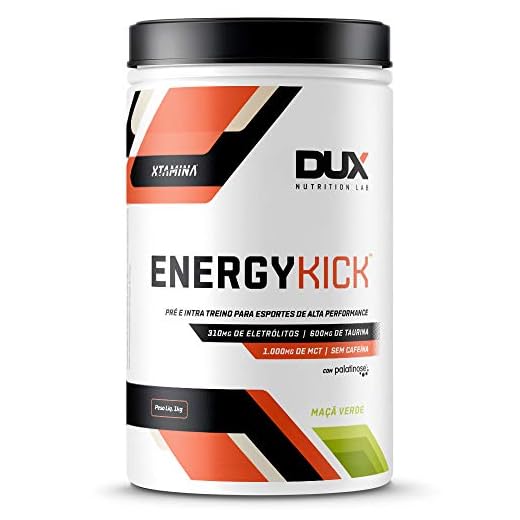 DUX Energy Kick Maça Verde - Pote 1000 G