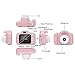 WABOLIN Kids Digital Video Camera for Girls Age 3-8 , Mini Rechargeable Children Camera Shockproof 8MP HD Toddler Cameras Child Camcorder (16GB Memory Card Included) Pink
