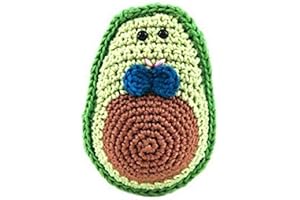 Soft Organic Avocados Baby Rattle - Perfect First Birthday or Christmas Gift for Boys