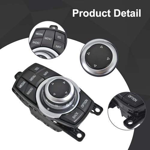 Bouton de navigation multimédia BMW Série 5 F10 F11 molette commande idrive