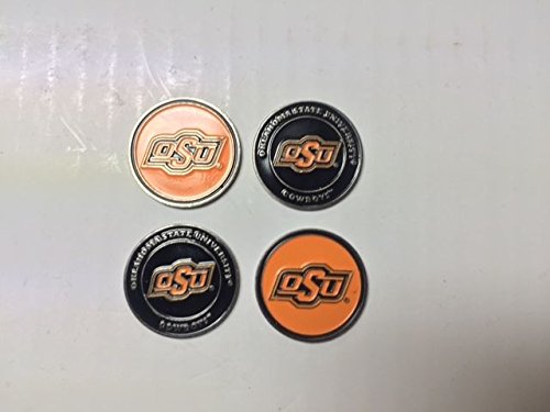 Oklahoma State Cowboys Golf Ball Markers 4-Pack