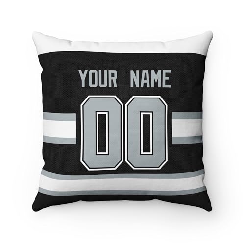 Image of ANTKING Los Angeles Throw Pillow Personalized Custom Any Name and Number for Men Women Boy Gifts