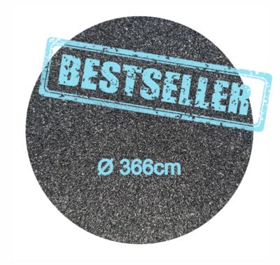 Looping-Lu Poolunterlage Rund 244 Cm - Wärmende Unterlage Für Pools Bis 2,44m