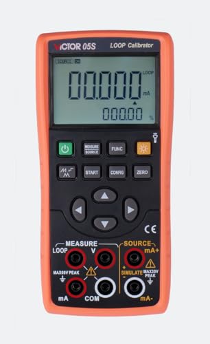 Victor/RuoShui Multifunction Calibration/RUOSHUI 05S 4-20ma Signal Generator Loop Calibrator mA Loop Calibrator,0.05%(RUOSHUI 05S)
