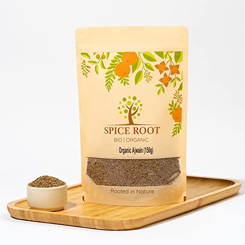 Organic Ajwain 150g (Bishop's Weed, Carom Seeds) - Premium Quality, Certified Organic