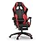 Confortil Chaise Gaming Ergonomique,Fauteuil avec Repose-piedsrétractable et Appui-tête,Réglable Siege - Noir et Rouge