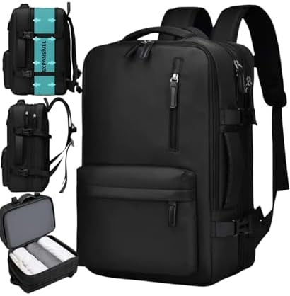 Mochila de Viagem Expansível 40L Impermeável - Feminina, Masculin...