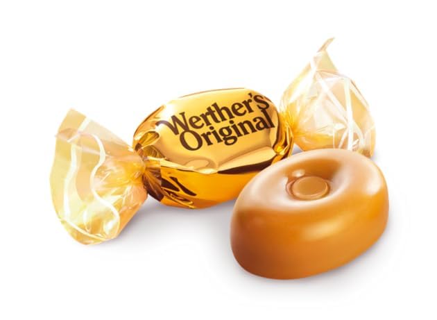Miniatura 3 de Werther's Original, caramelos duros y caramelos cremosos rellenos de caramelo, 1,139 g (40.1 oz) (paquete de 2)