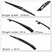 Rear Wiper Arm Blade and Arm Set, For Hyundai Grand i10 Hatchback (2013 Onwards) 310mm Back Windscreen Wiper Assembly
