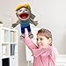 Zasdvn Jeffy Marionetas De Mano para Niños Imagen de Zasdvn Jeffy Marionetas De Mano para Niños