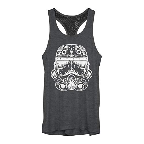 Chemise Star Wars femme Sugar Skull Troop aux finitions soignées et motif artistique exclusif