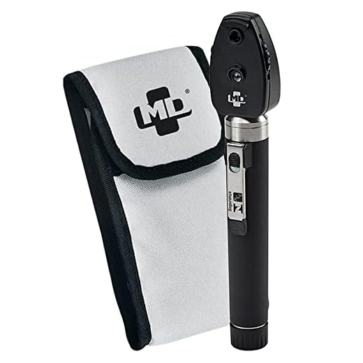 Oftalmoscópio 2.5V OMNI 3000 Xenon Halógena com Estojo Luxo e Lâmpada SS - MD