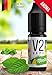 Produktbild V2 Vape Menthol AROMA / KONZENTRAT hochdosiertes Premium Lebensmittel-Aroma zum selber mischen von E-Liquid / Liquid-Base für E-Zigarette und E-Shisha 10ml 0mg nikotinfrei