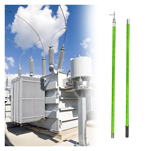Pértiga operativa portátil multivoltaje de 10m para rescate eléctrico