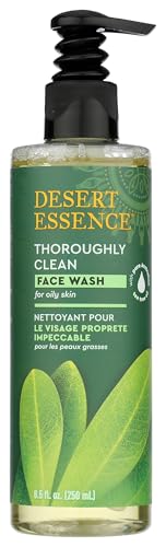 Desert Essence Thoroughly Clean Face Wash 8.5 Fl Oz Bottle