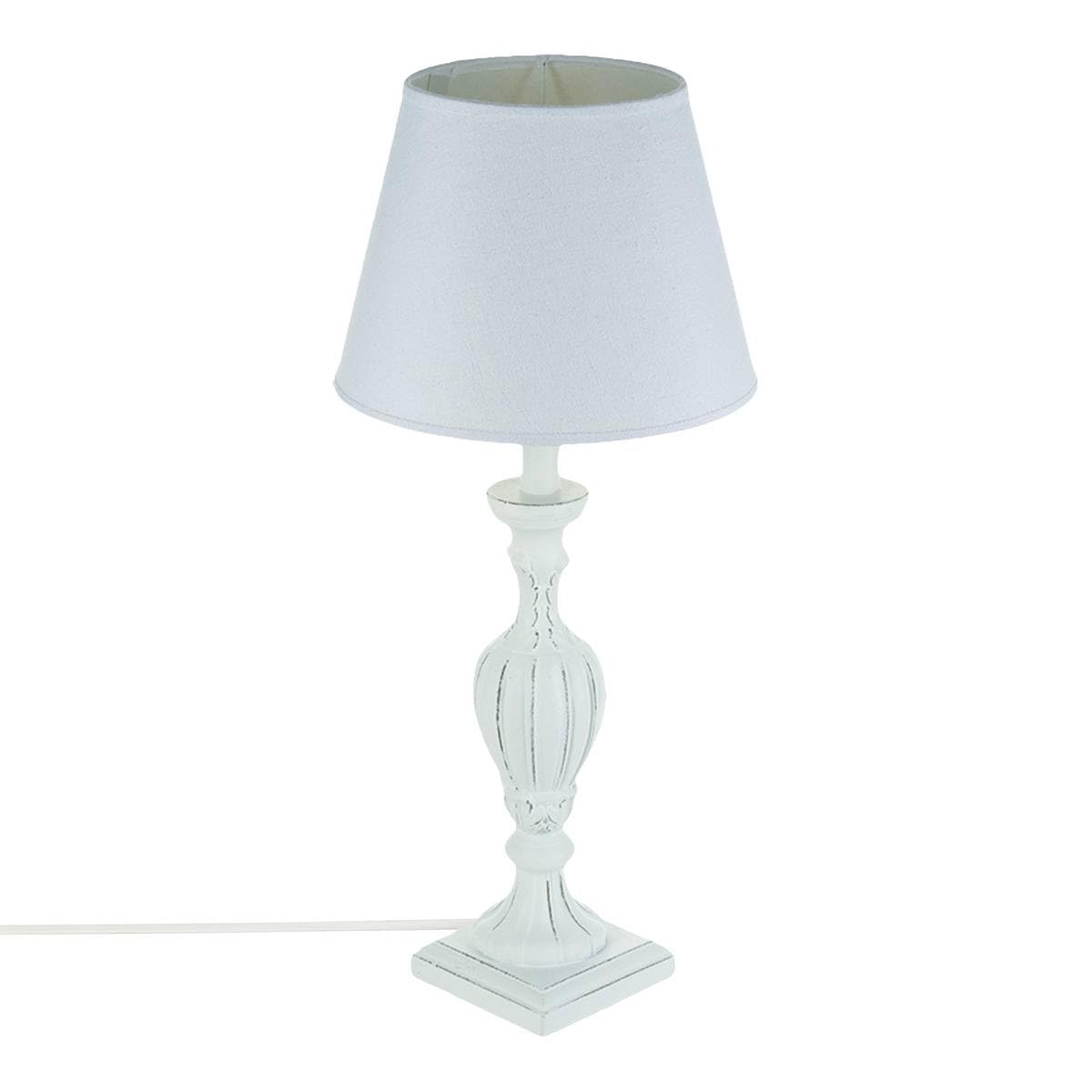 Lampa sto³owa PATINE GRIS z aba¿urem, 56 cm, Farbe:weiß