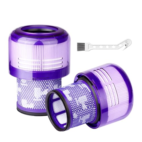 ダイソンSV18掃除機用フィルター、ダイソンDigital Slim Fluffy (SV18 FFN) 、SV18 FF COM2、SV18 FF H AM、SV18 FF OR2 AM互換性バキューム掃除機対応、HEPAフィルター 水洗可能、番号:97061201