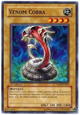 Yu-Gi-Oh! - Venom Cobra (TAEV-EN005) - Tactical Evolution - 1st Edition - Common