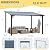 U-MAX 10' x 12' Outdoor Pergola Gazebo, Wall-Mounted Lean to Metal Awnings Gazebos on Clearance for Patio, Large Panel Roof Pergolas and Gazebo for Outdoor Use