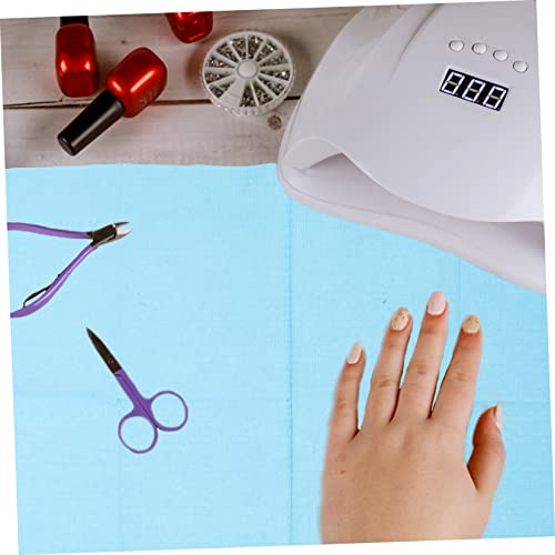 Tapis de manucure jetable pour éviter les taches de vernis sur la table - 4