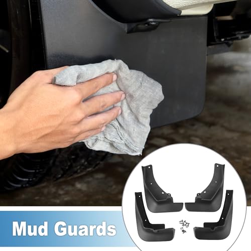 Image of Mud Flap Splash Guard with Mount Accessories Front & Rear Side Mud Guard for Nissan Kicks P15 2016-2023 (Set of 4)