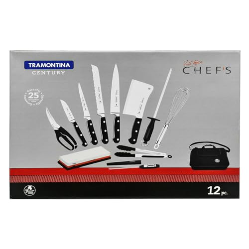 Kit Chef com Estojo Nylon 12 Peças Century - Tramontina