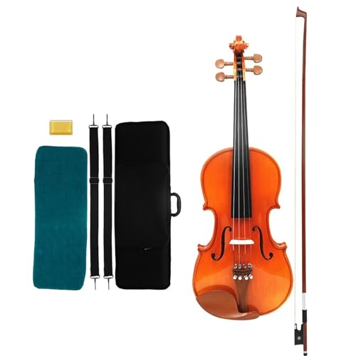 Violon fait à la main en érable figuré pour adultes débutants