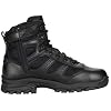 Thorogood Deuce 6 Waterproof Side-Zip Tactical Boots for Men and Women with Composite Safety Toe, Full-Grain Leather, and Slip-Resistant Outsole; BBP & EH Rated