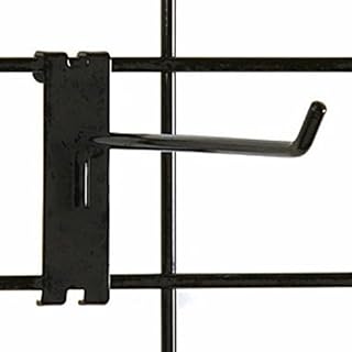 Gridwall Hook in Black 8 Inches - Lot of 100