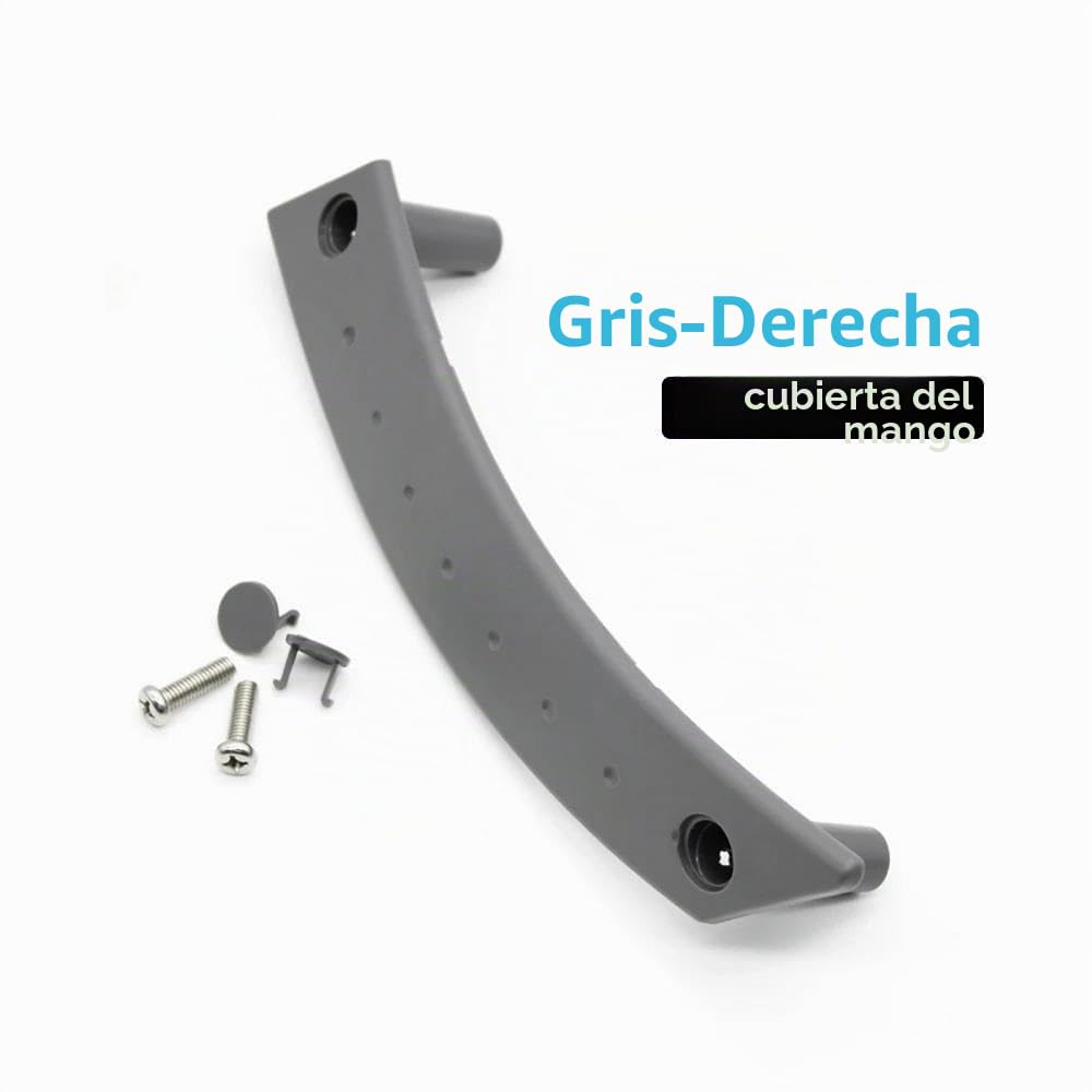 Para VW para Beetle 1998-2010 Cubierta Protectora para Manija De Puerta Interior Izquierda Y Derecha del Automóvil Accesorios(Gray-Right)