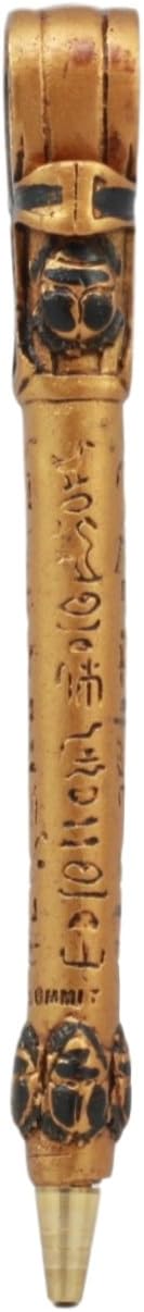 Ebros Egyptian Symbol Of Life Ankh Cross Ballpoint Pen Set Of 6 Figural Gods Of Egypt Theme Pen With Egyptian Hieroglyphs Amulet Key Of Life Crux Ansata