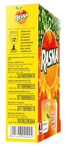 Rasna Nagpur Orange 32 Glass Pack of 1