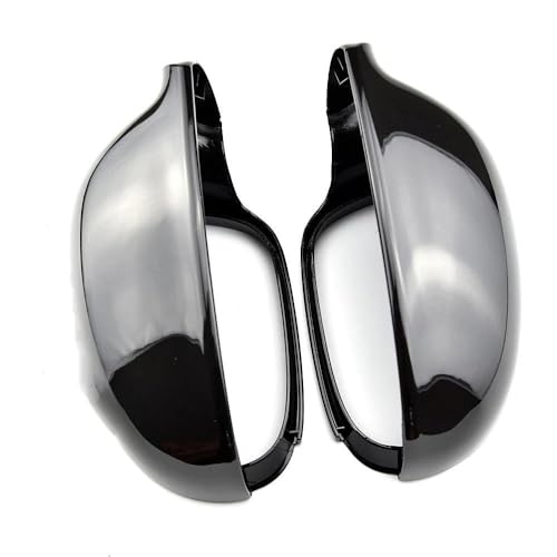 1K0857538 1K0857537 For VW For Golf For MK5 2006 2007 2008 2009 2010 Replacement Rearview Side Wing Mirror Cover Wing Mirror Covers(Black)