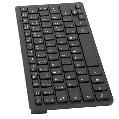 Mini clavier filaire QWERTZ ultra fin et mécanique pour PC