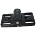 Produktbild Scharnier 8 40 Zn Zinkdruckguss 40 x 80 mm - Typ I - mit Langlöchern schwarz