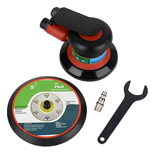 Pneumatischer Exzenterschleifer Luftschleifer 125 mm Vakuum Exzenter Polier-/Schleifmaschine Pneumatische Werkzeuge – Bild 3